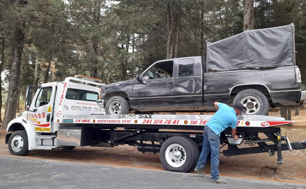 SSC ubicó en San Pablo del Monte camioneta con material orgánico